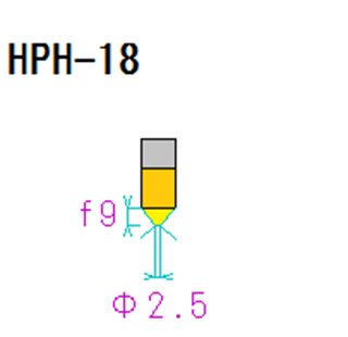 เครื่องทำความร้อนจุดฮาโลเจนขนาดเล็กมาก HPH-18