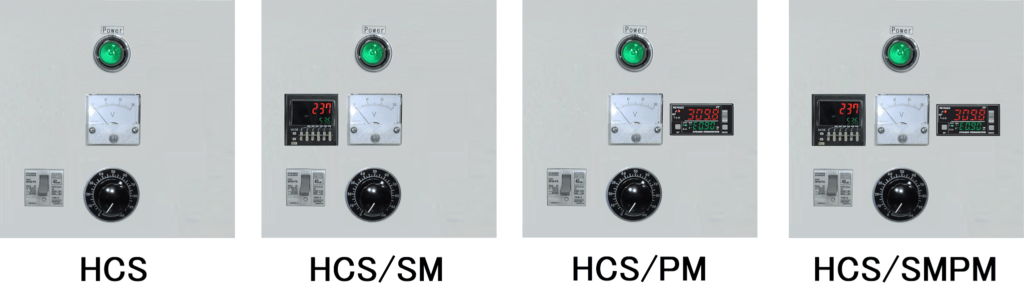 ตัวควบคุมฮีทเตอร์ตามสัดส่วนความเร็ว HCS series