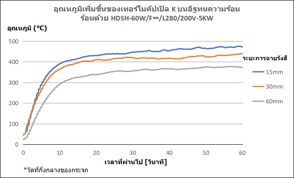 เครื่องทำความร้อนฮาโลเจนสองด้าน HDSH-60