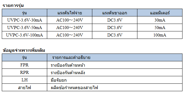 ตัวควบคุมการจ่ายไฟแบบแมนนวล ซีรีส์ UVPC3.6V สำหรับเครื่องฉายรังสีชนิดจุด รังสีอัลตราไวโอเลต UVP-30